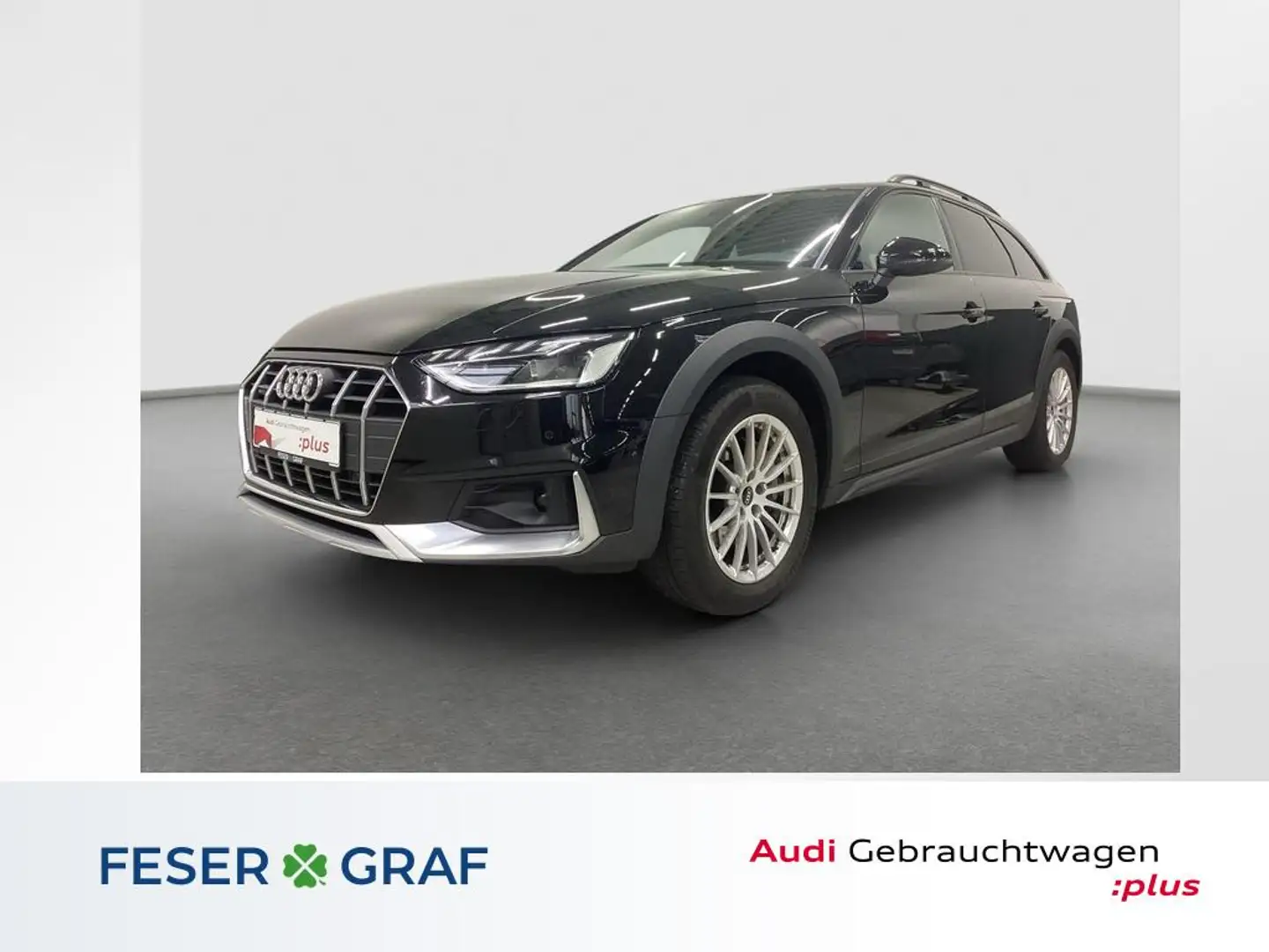 Audi A4 allroad 40 TDI qu. LED AHK Navi 3-Zone Schwarz - 1