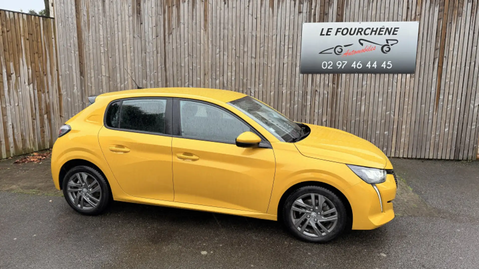 Peugeot 208 1.5 BLUEHDI 100CH S\u0026S ACTIVE BUSINESS Jaune - 2