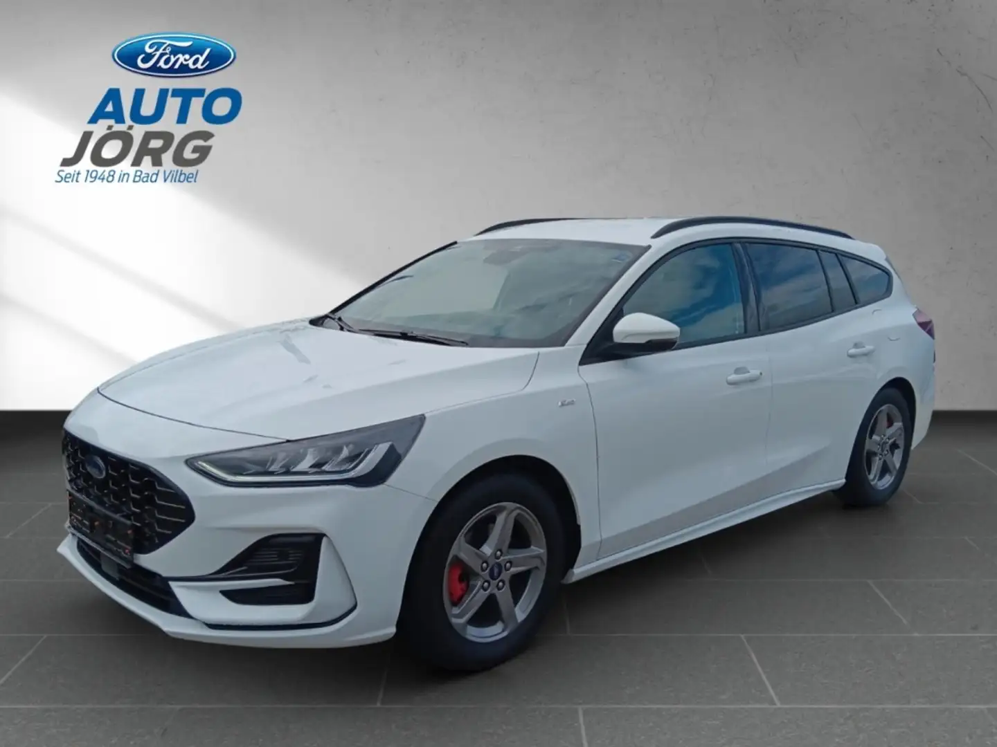 Ford Focus Turnier ST-Line X 1.0 EcoBoost Mild-Hybrid EU6d Weiß - 1
