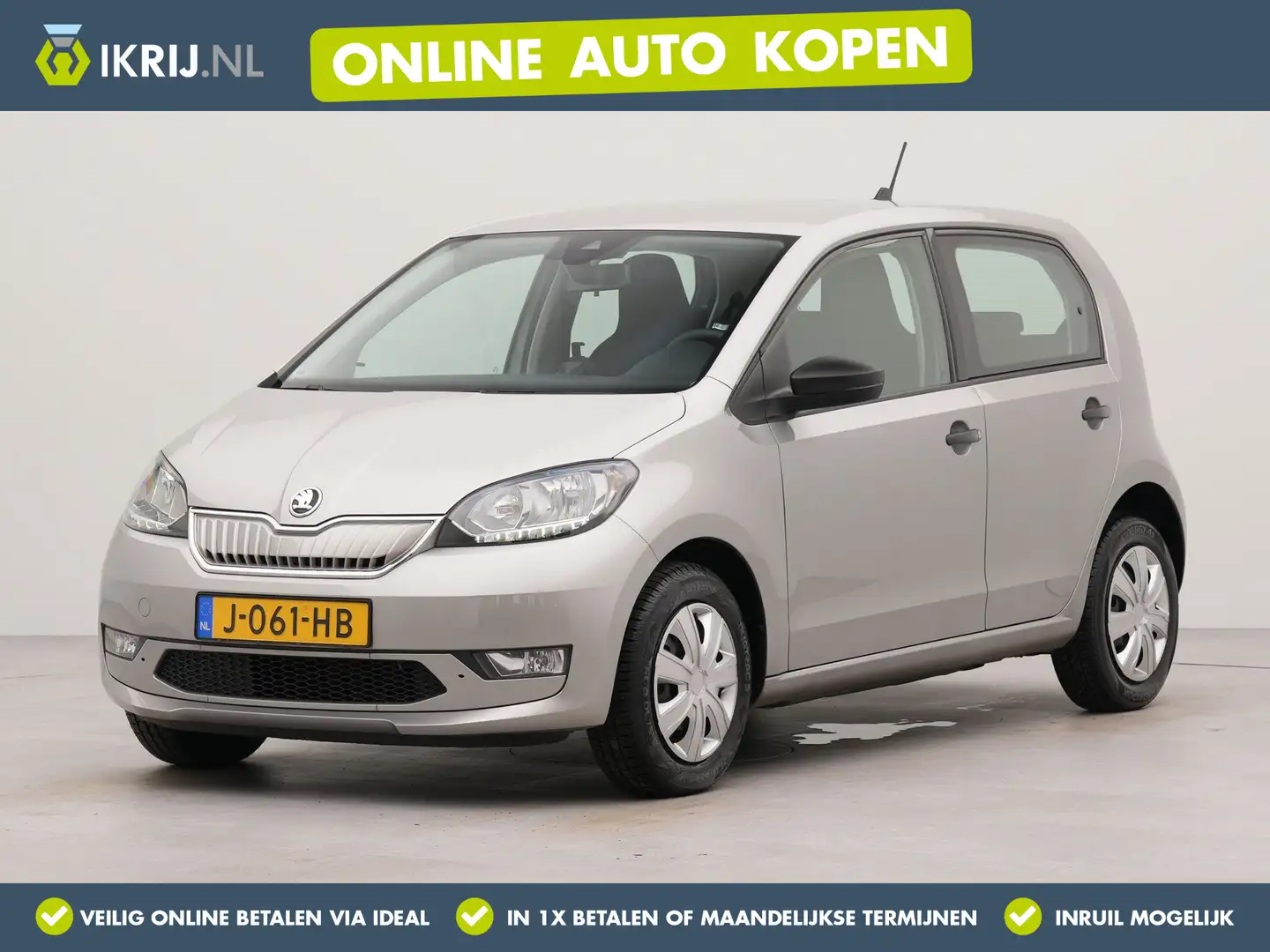 Skoda Citigo e-iV EV Ambition | Bluetooth | Airco | Parkeersens Gris - 1