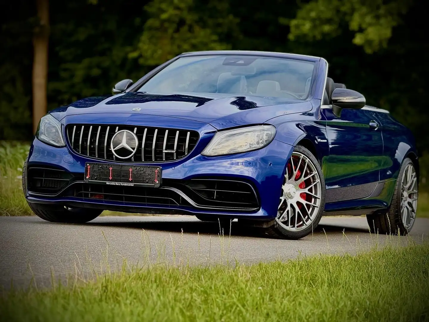 Mercedes-Benz C 63 AMG Cabrio / NUR 11.700KM Blauw - 1