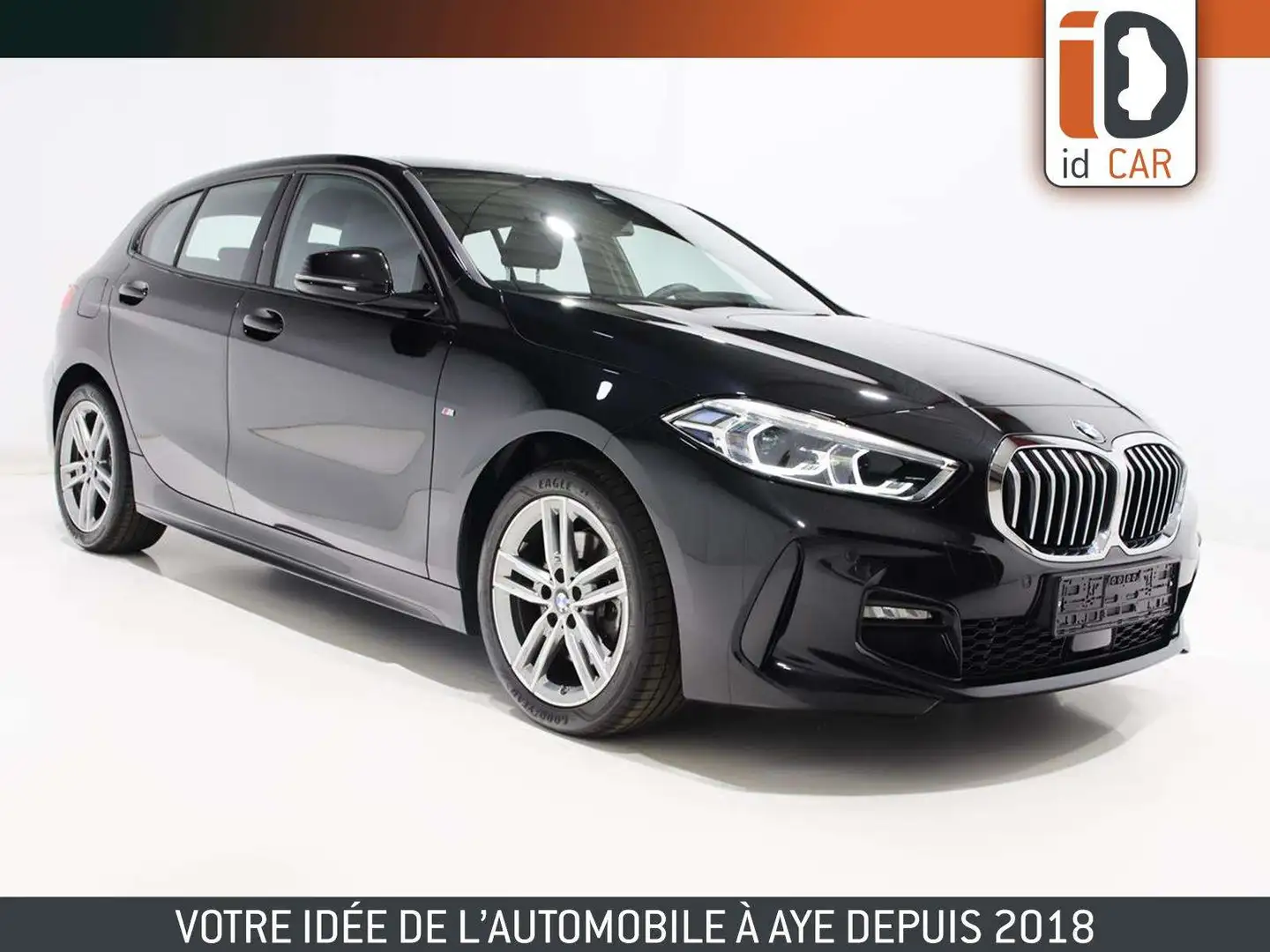 BMW 118 iA PACK M LED GPS SEMI CUIR REGU LIVE COCKPIT JA17 Noir - 1