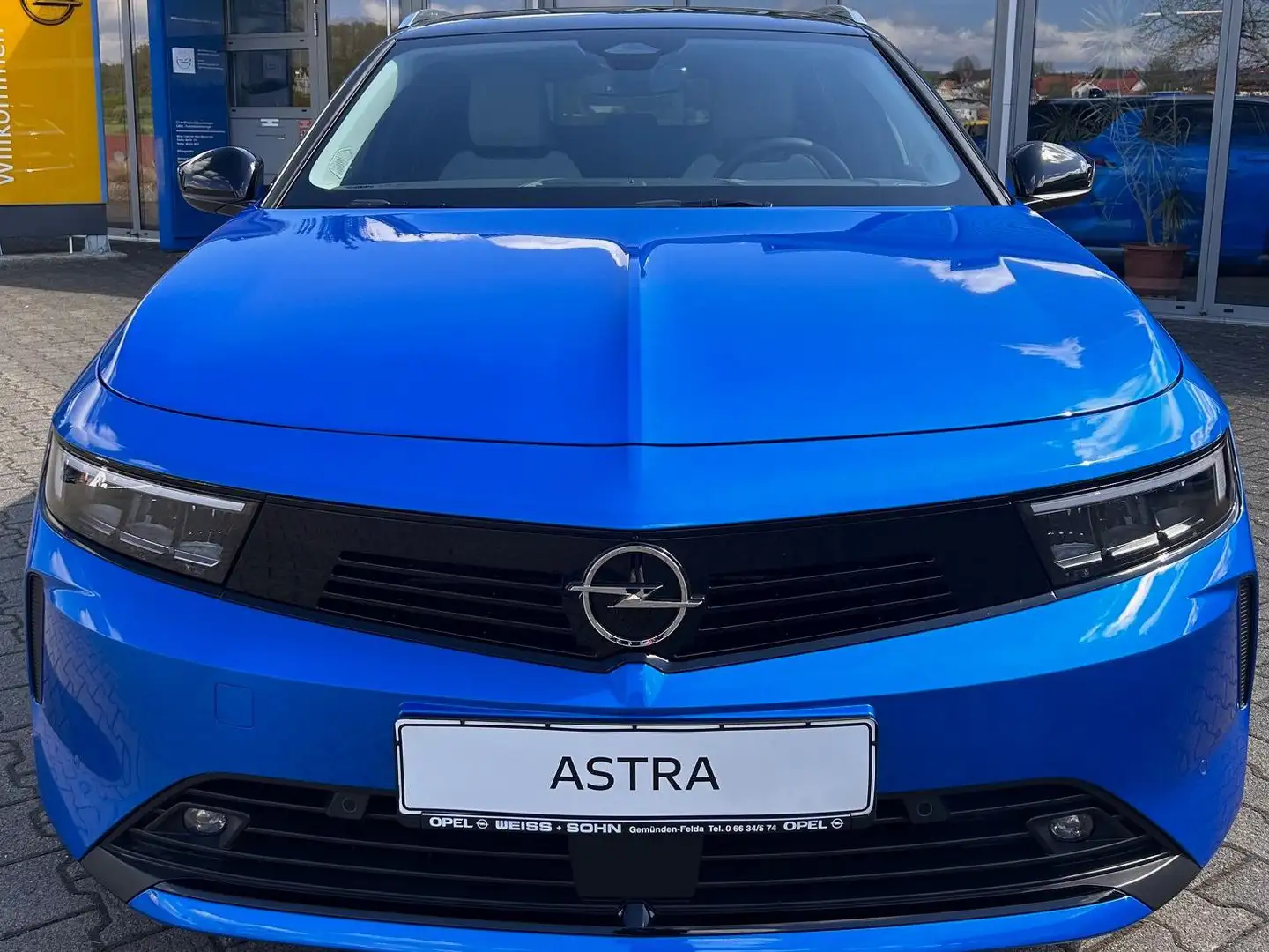 Opel Astra Elegance Blau - 2