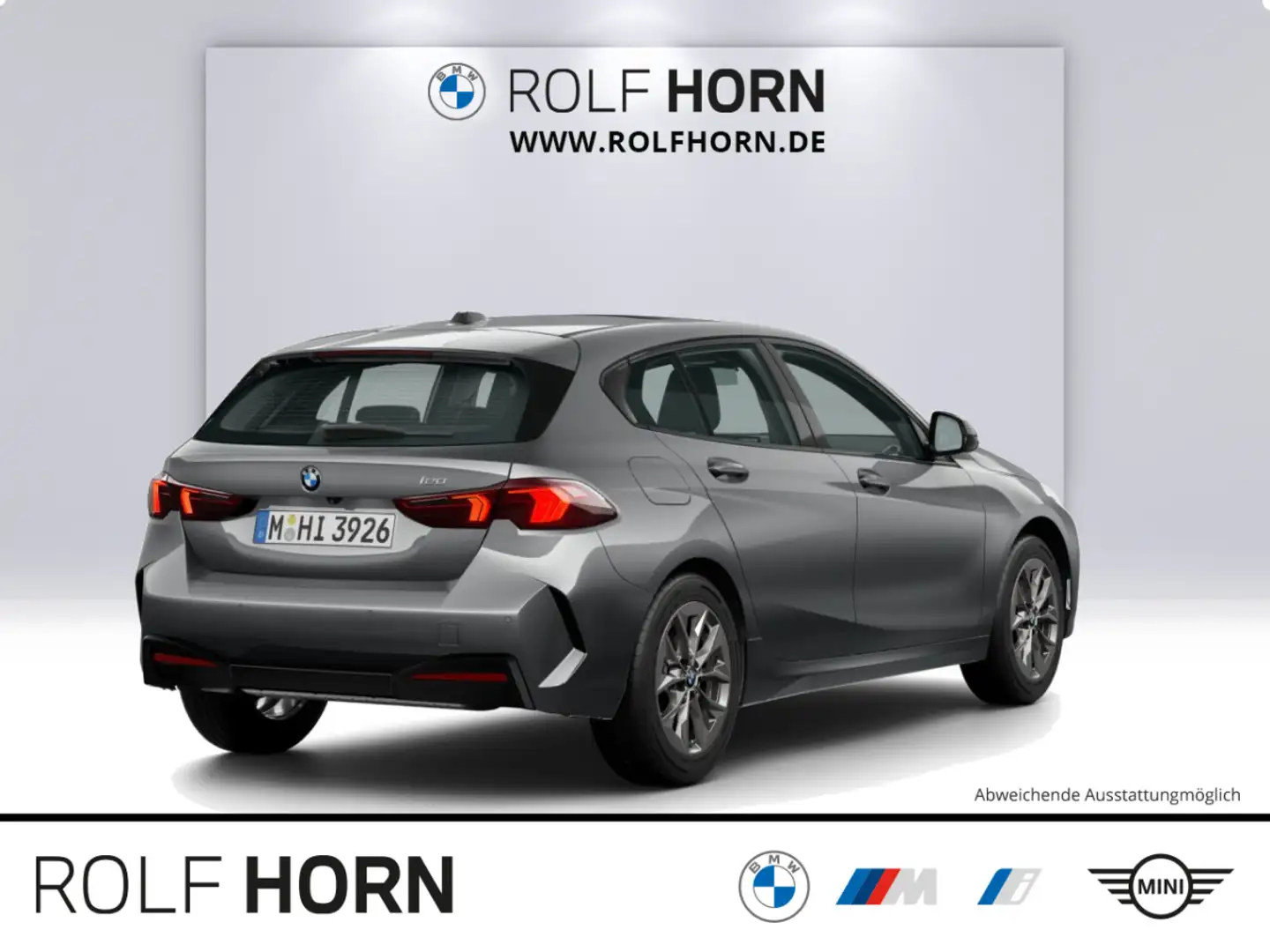 BMW 114 120 Aut. Klimaaut. Komfortzugang Navi RKam adLED Grau - 2