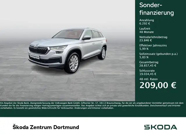 Skoda Kodiaq 2.0 STYLE 4X4 LEDER AHK ACC NAVICOLUMBUS