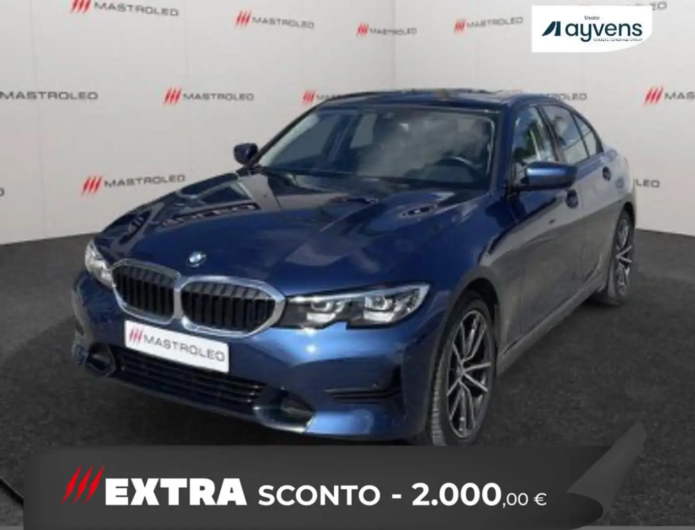 BMW 320 320i Sport auto,Chilometri Certificati Azul - 1