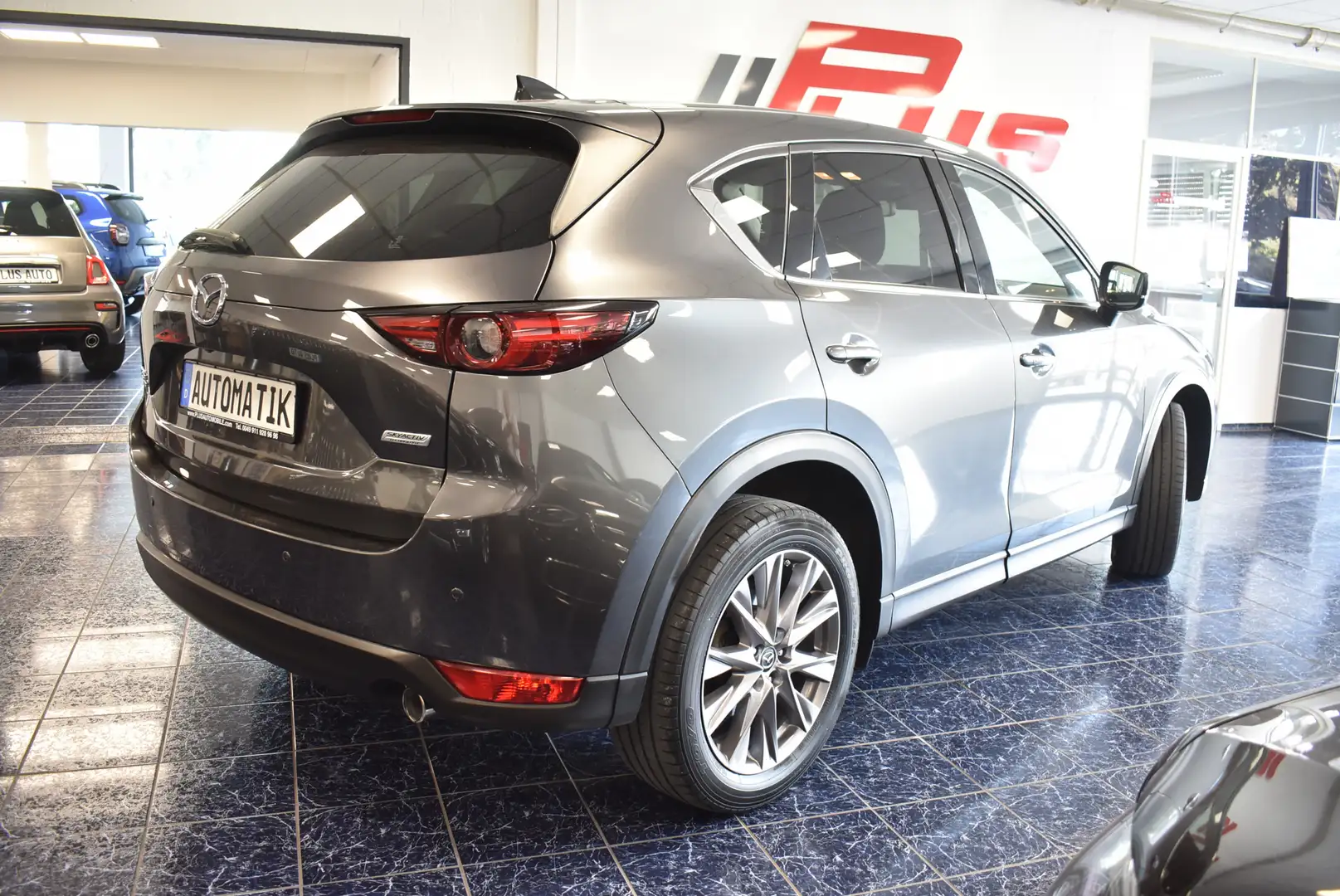 Mazda CX-5 2,2 D Sports-Line AWD Aut Navi Xenon AHK Grau - 2