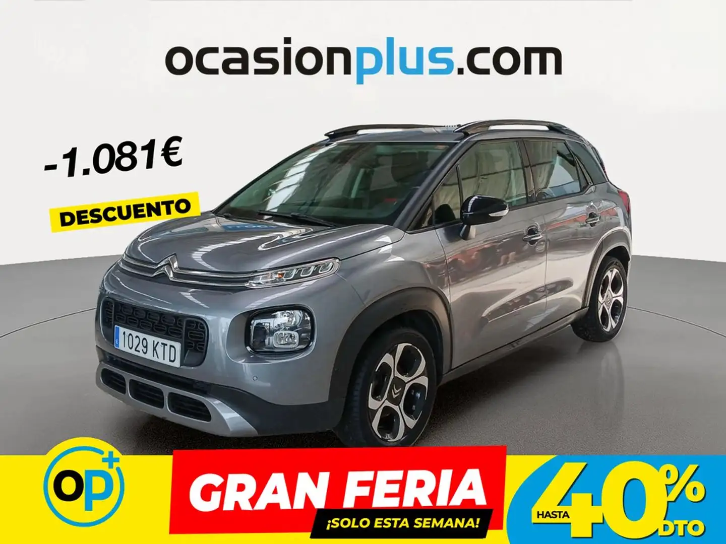 Citroen C3 Aircross Puretech S&S Shine EAT6 110 Gris - 1