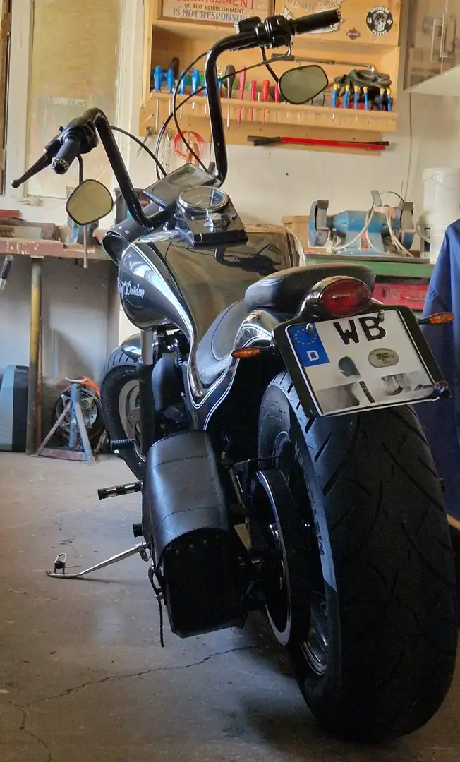 Harley-Davidson Custom Bike Černá - 2