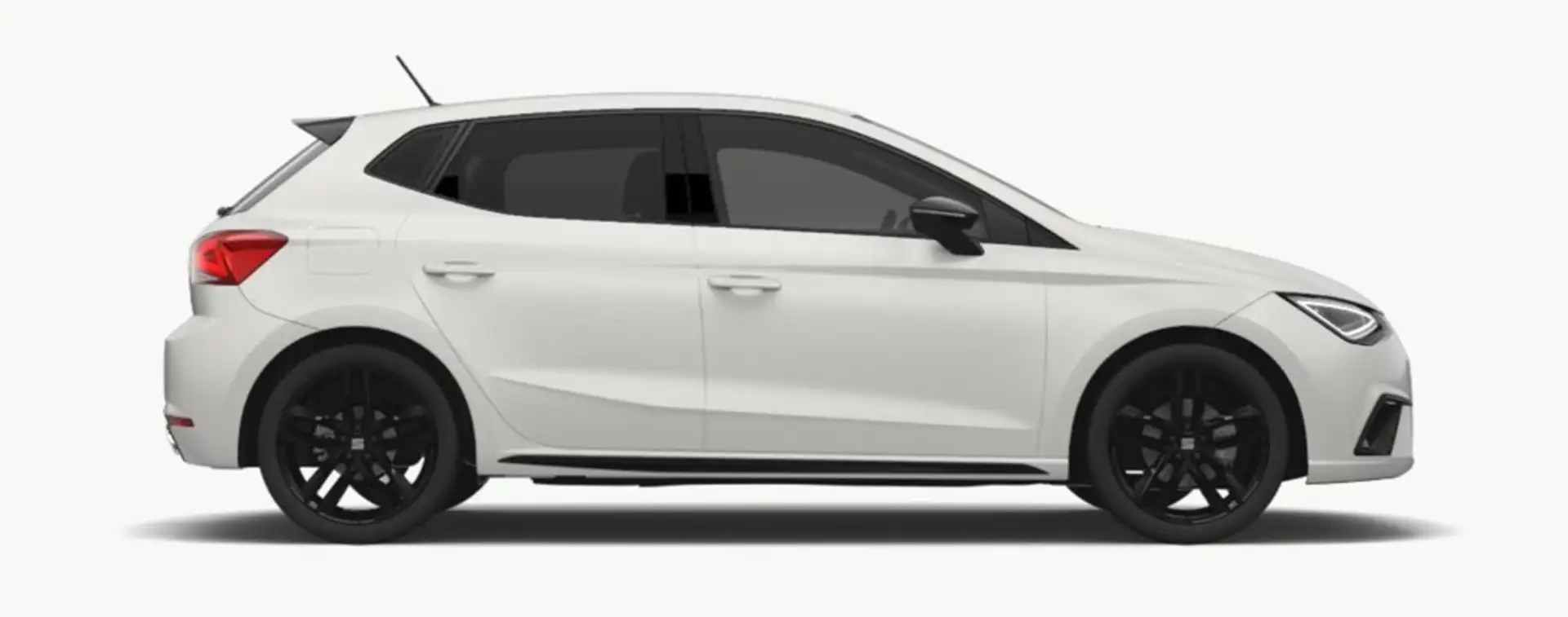 SEAT Ibiza FR Black Edition 1.5 TSI 150PS DSG Fahrassi Pak... Weiß - 2