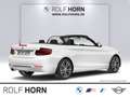 BMW 218 i Cabrio Sport Line Navi PDC Sitzhz LED Klima Weiß - thumbnail 6