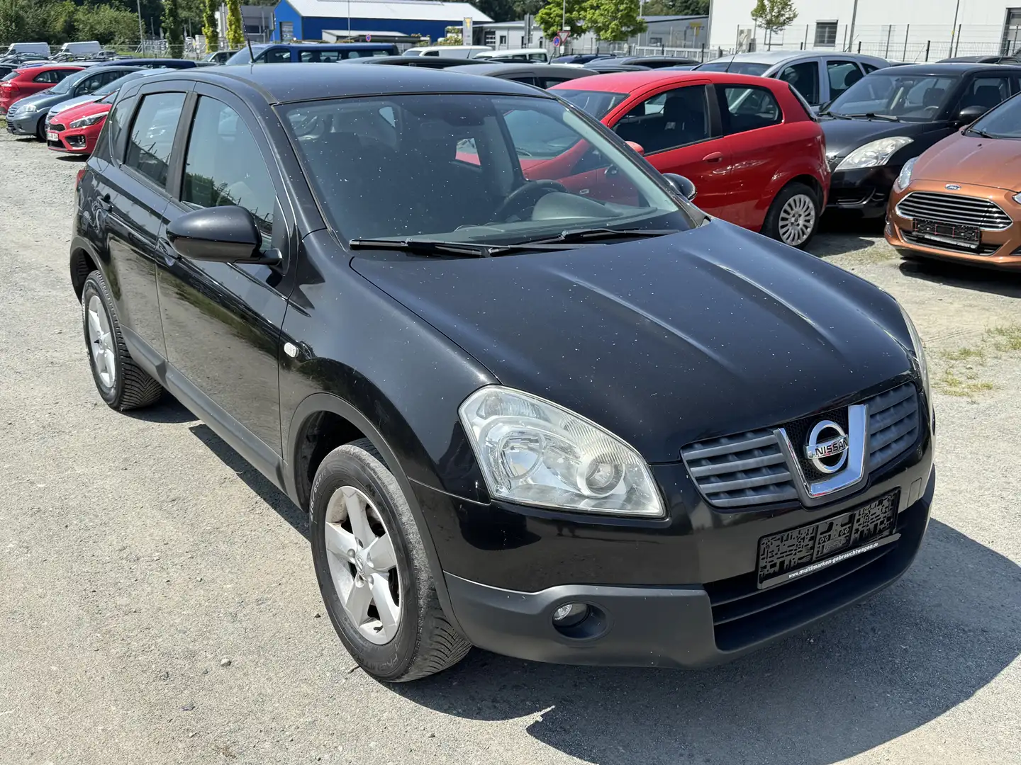 Nissan Qashqai 1.6 KLIMAA ALU TEMP PDC BLUETOOTH SERVO ABS Acenta Negru - 1