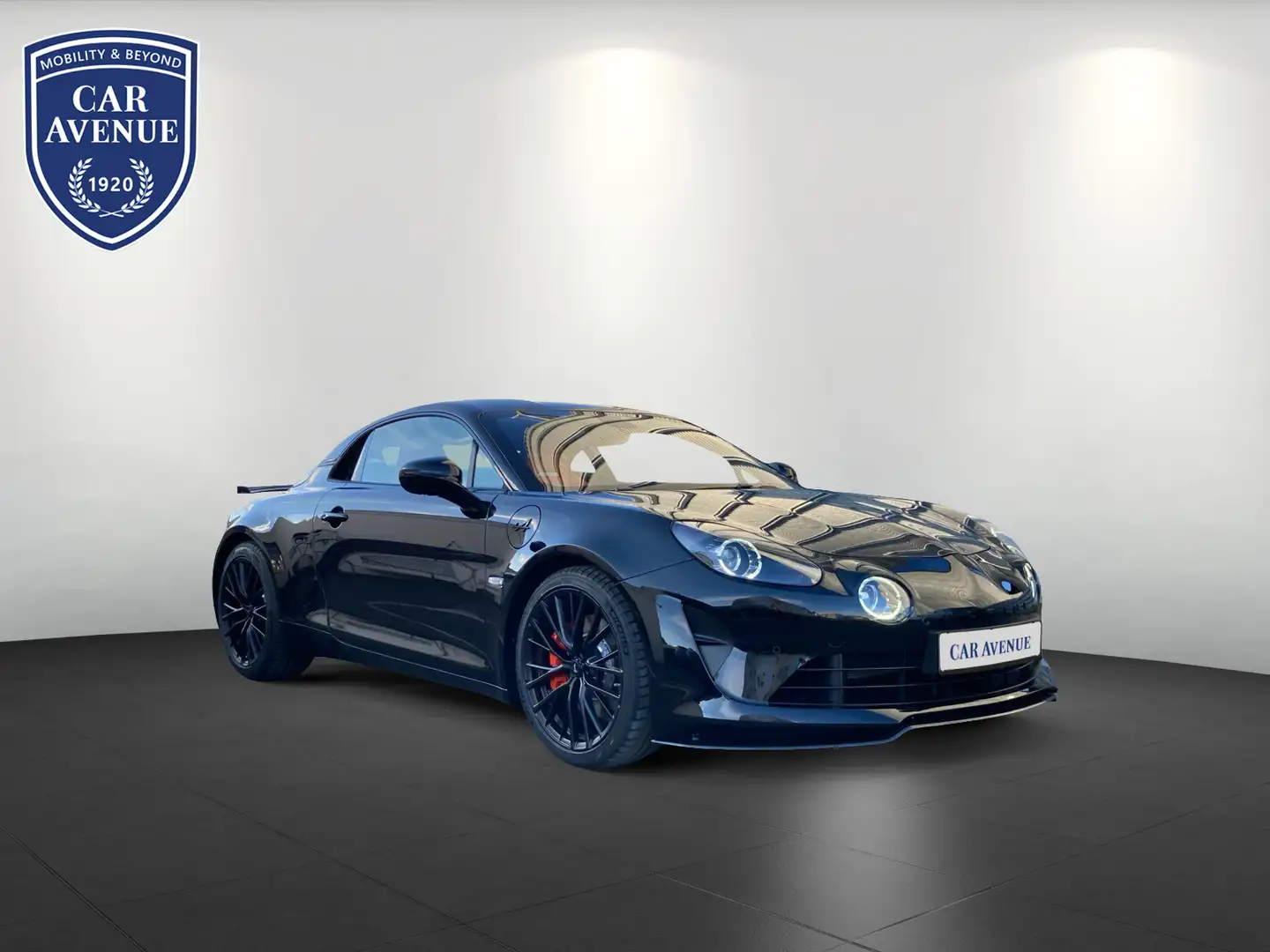 Alpine A110 GTS Aero/Carbondach Leder schwarz Negro - 2