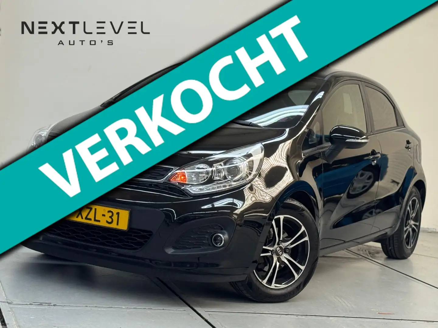 Kia Rio 1.2 CVVT World Cup Edition Plus Cruise Nieuw Apk L Чорний - 1
