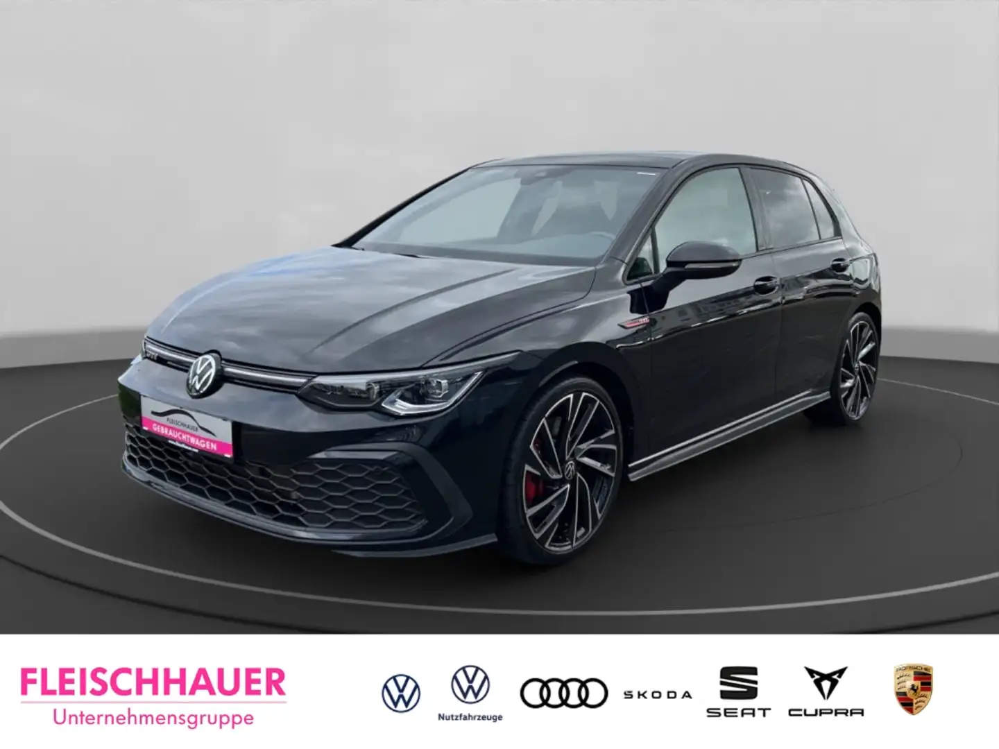 Volkswagen Golf GTI VIII 2.0 TSI DSG+SHZ+KLIMAAUT+NAVI+PANORAMA Schwarz - 1