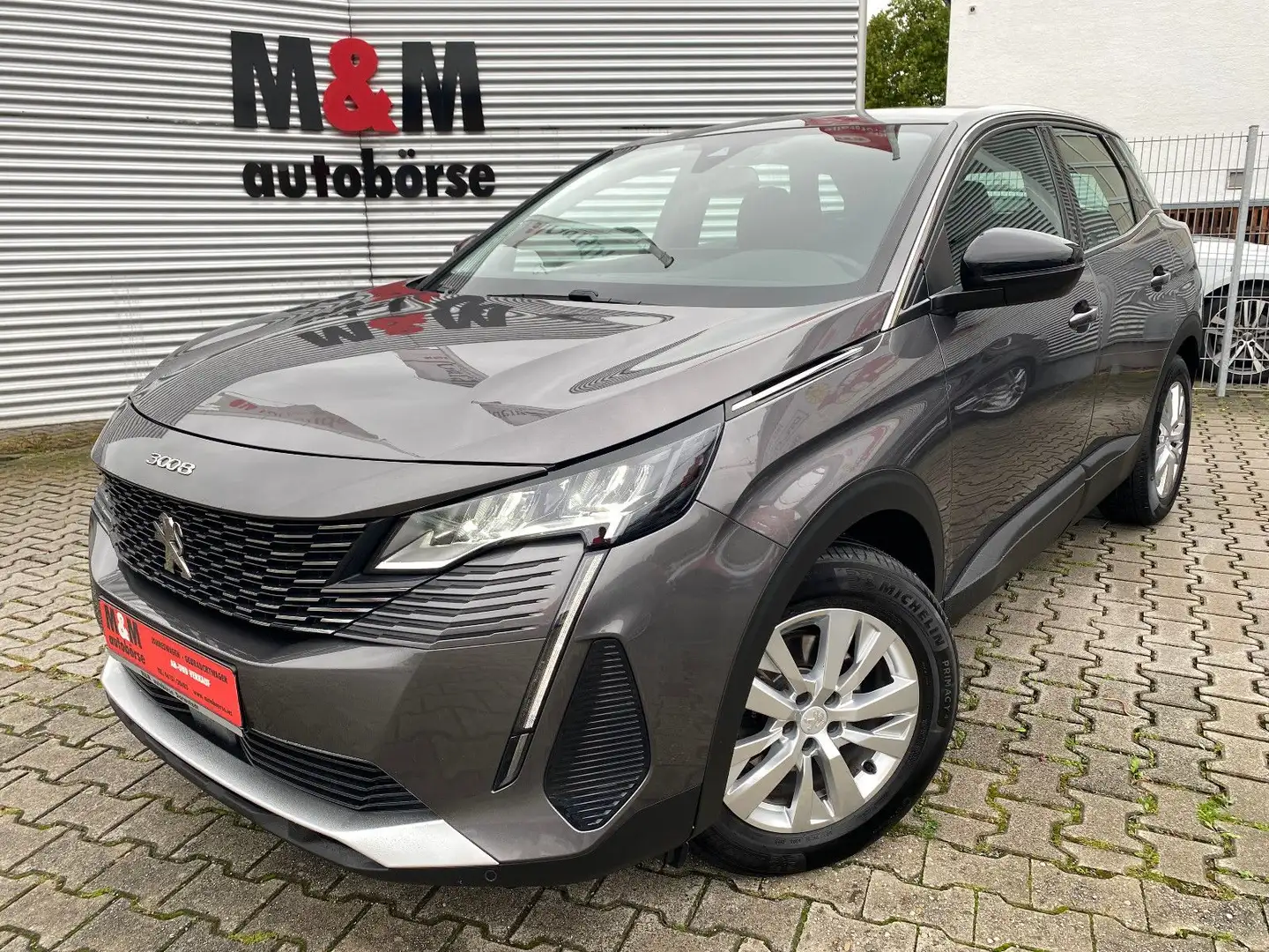 Peugeot 3008 Active Pack Nav/LED/Kamera/AHK/Sh/Assistenz Grau - 1