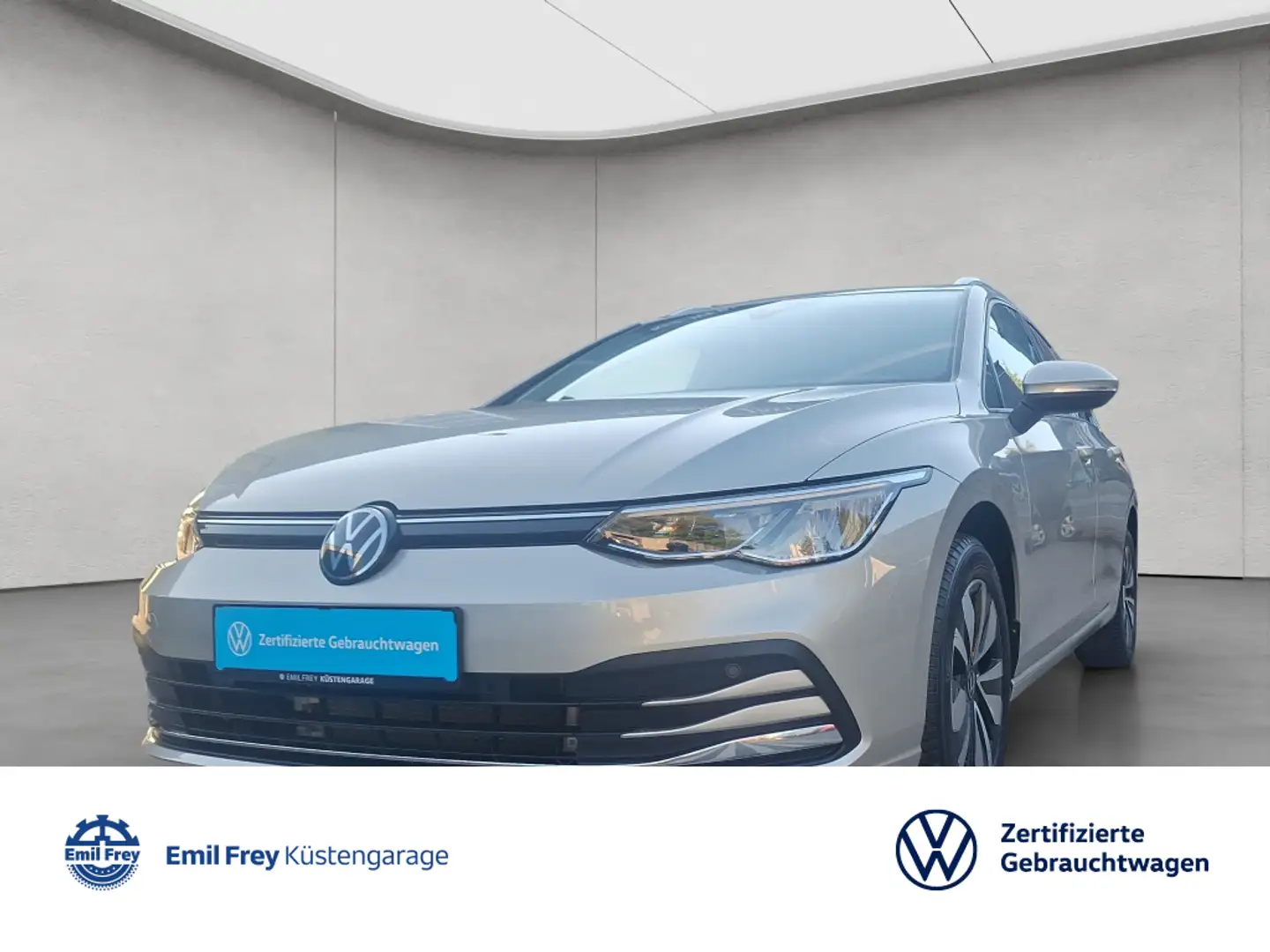 Volkswagen Golf VIII Variant 1.5 eTSI DSG Move NAVI RFK GJR Silber - 1