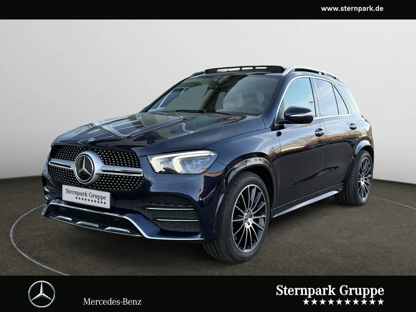 Mercedes-Benz GLE 350 GLE 350 de 4M AMG Distro+Pano+AIR+AHK+KeylessGO+ Blau - 1