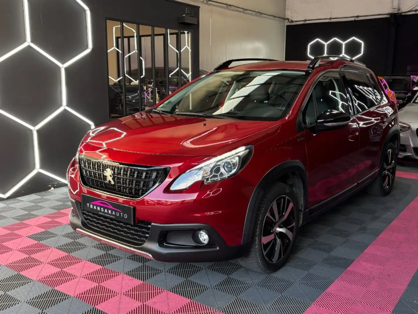 Peugeot 2008 GT Line 1.2 110 ch COURROIE OK ~ Apple Carplay ~ Radar AR Rot - 2