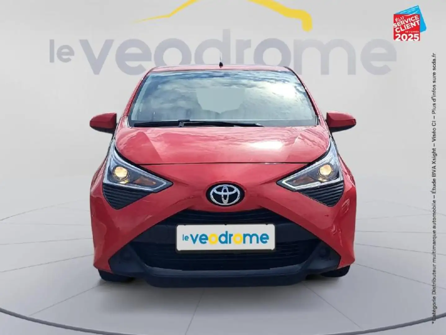Toyota Aygo 1.0 VVT-i 72ch x-play 5p MY20 Rouge - 2