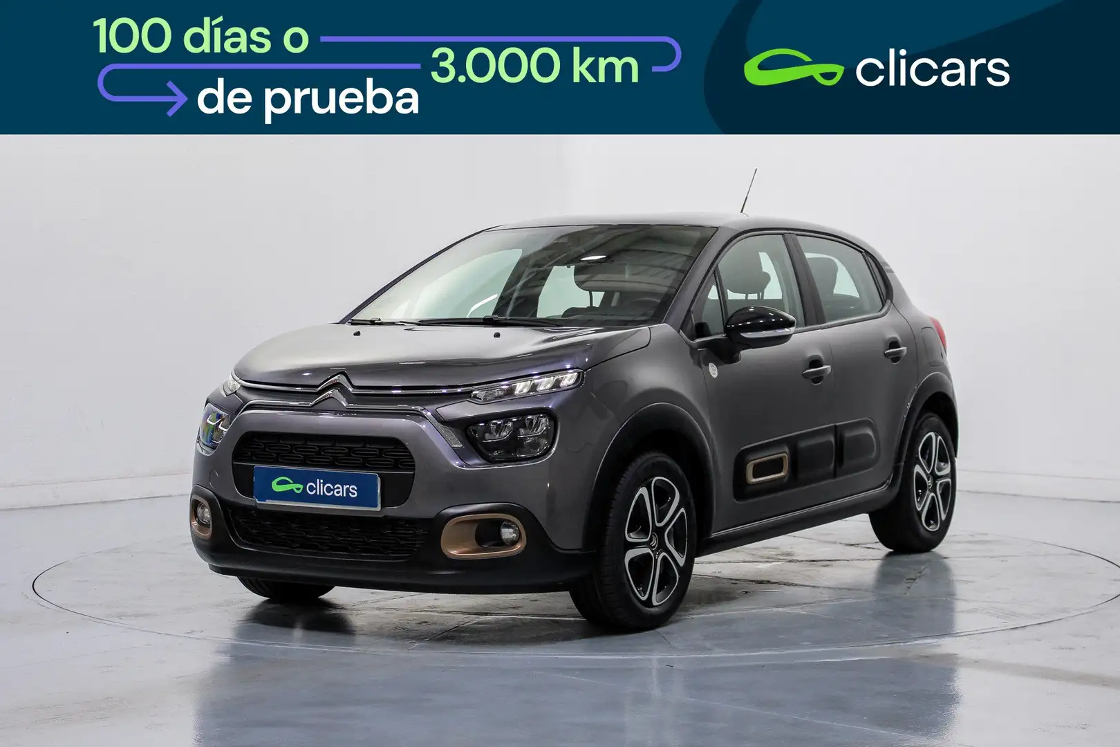 Citroën C3 1.2 PureTech S&S C-Series 83 Gris - 1