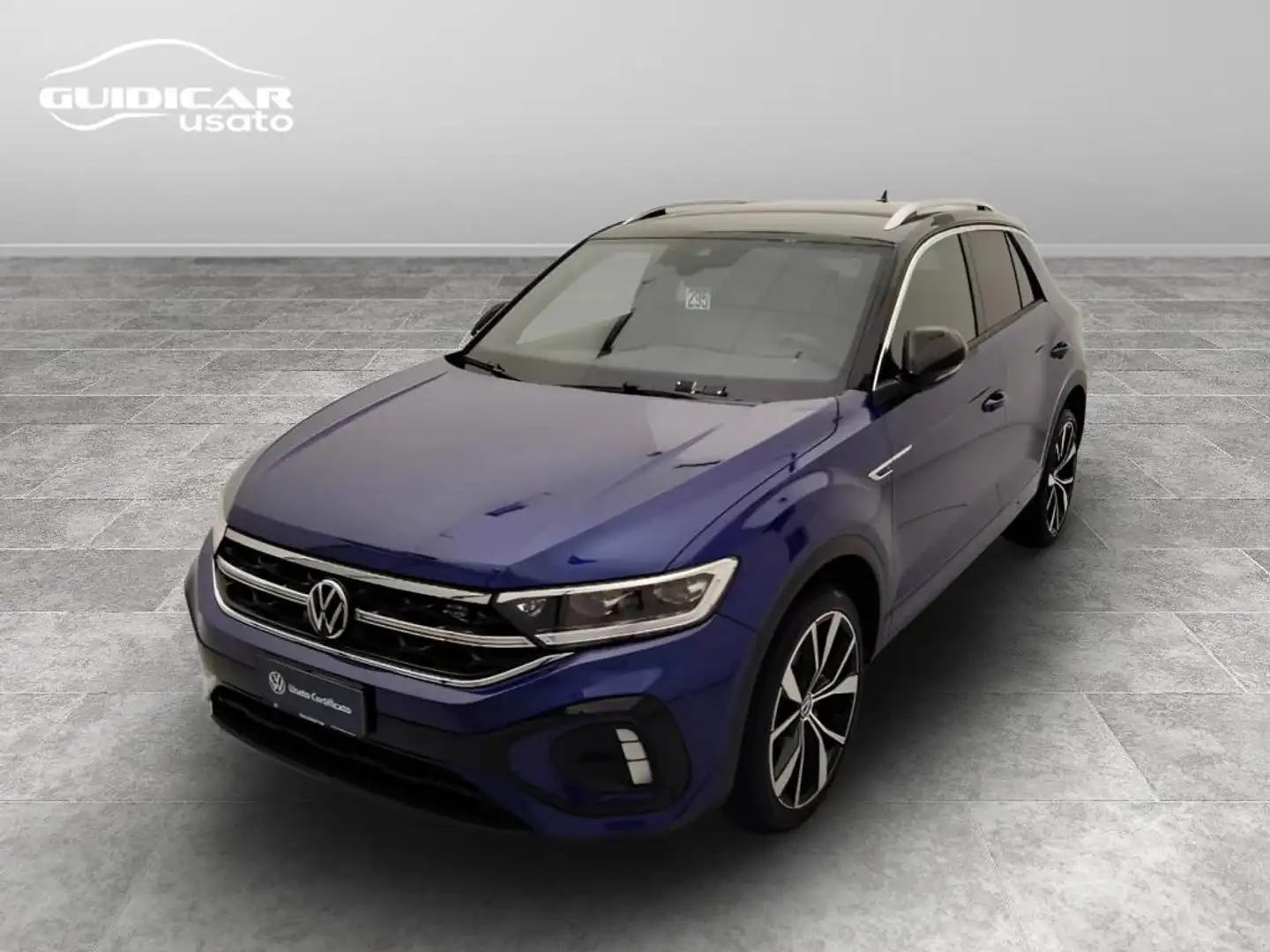 Volkswagen T-Roc 1.5 tsi act R-Line Bleu - 1