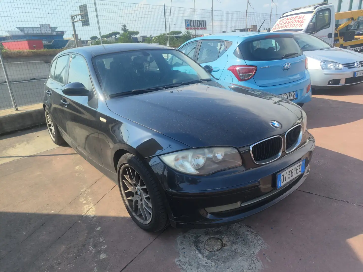 BMW 120 120d cat 5 porte Futura DPF Noir - 1