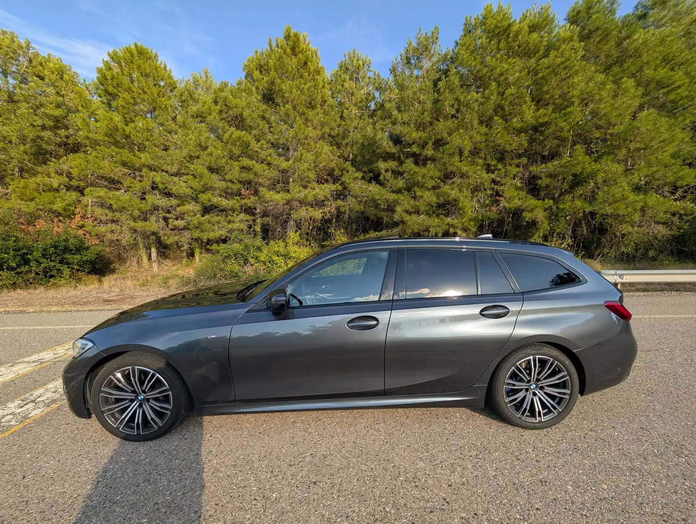 BMW 330 330dA Touring Gris - 2