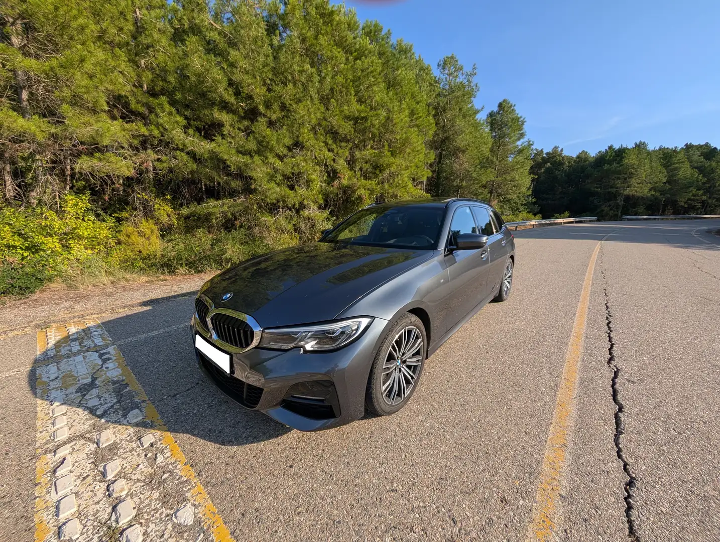 BMW 330 330dA Touring Gris - 1