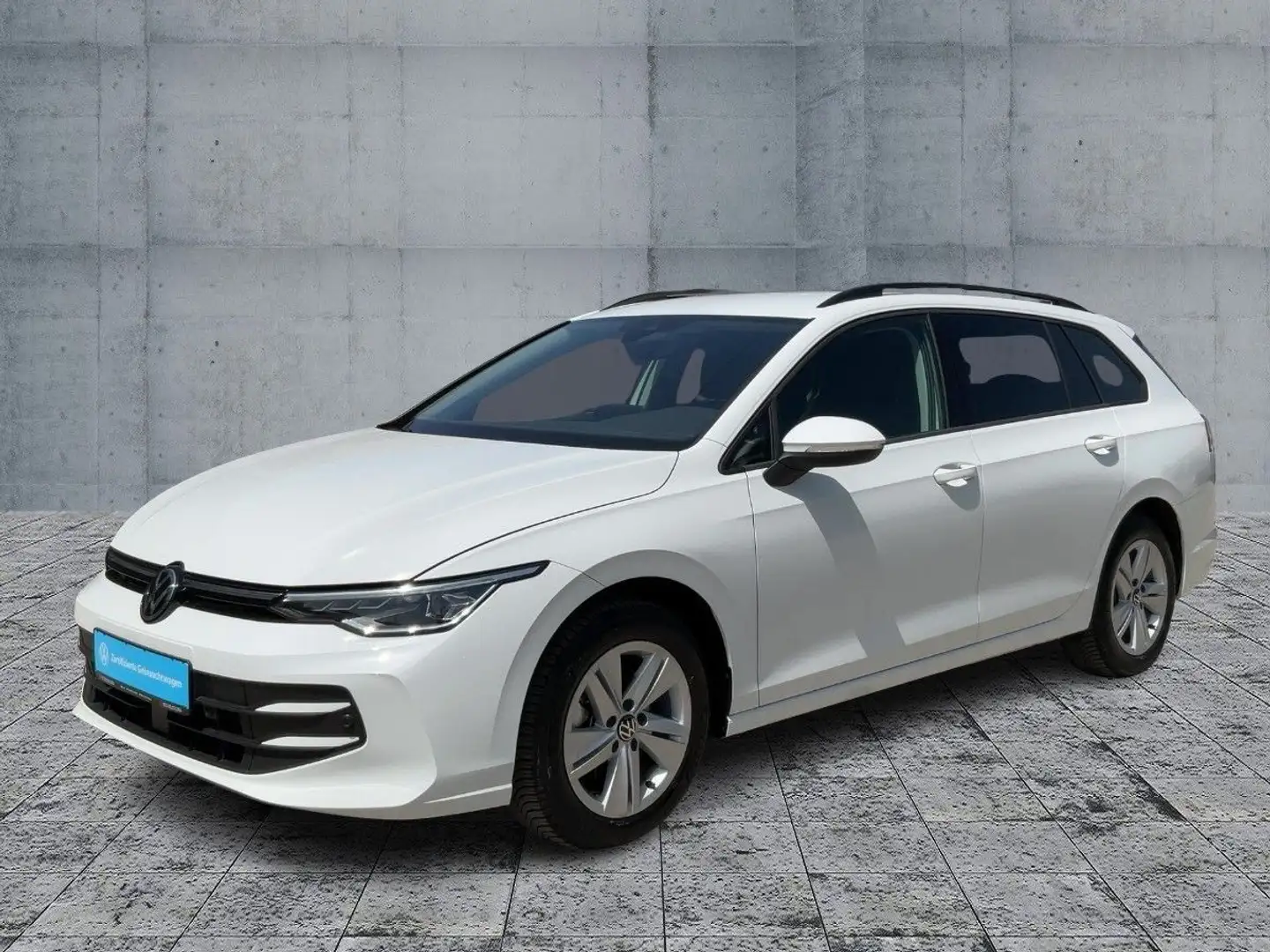 Volkswagen Golf Variant Golf VIII Variant 1.5 TSI 5JG+IQ+NAVI+AHK+STDHZG Blanc - 2