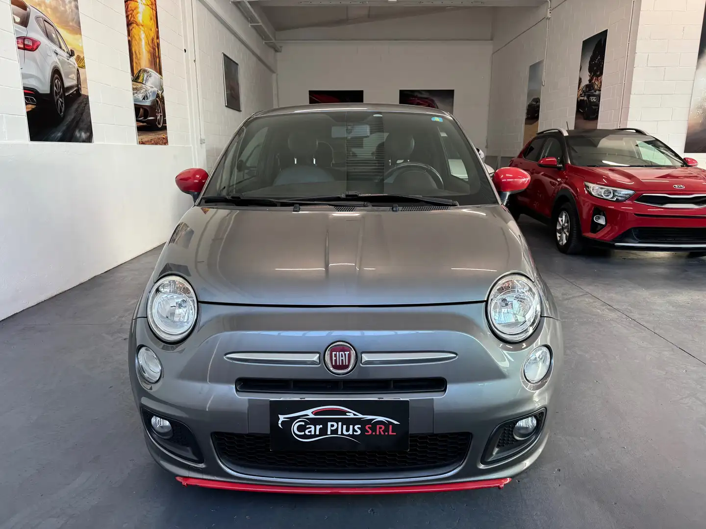 Fiat 500 500 1.2 Sport  Ok Neopatentati Grigio - 2