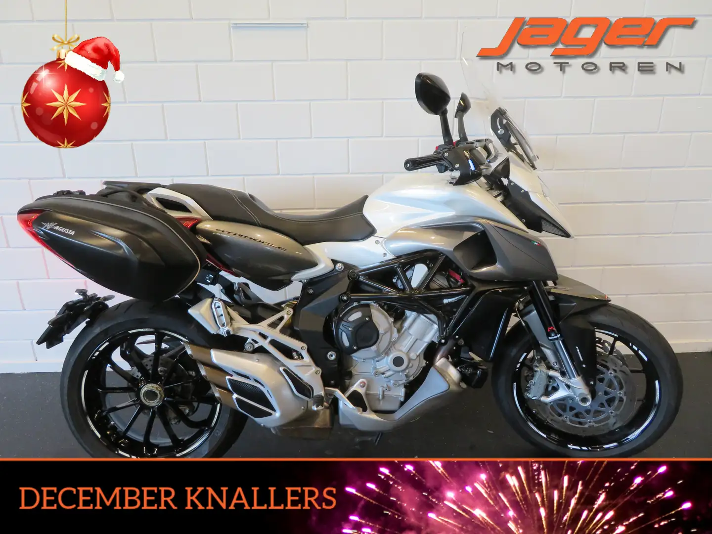 MV Agusta Stradale 800 ABS RIVALE TOPSTAAT!! Blanc - 1