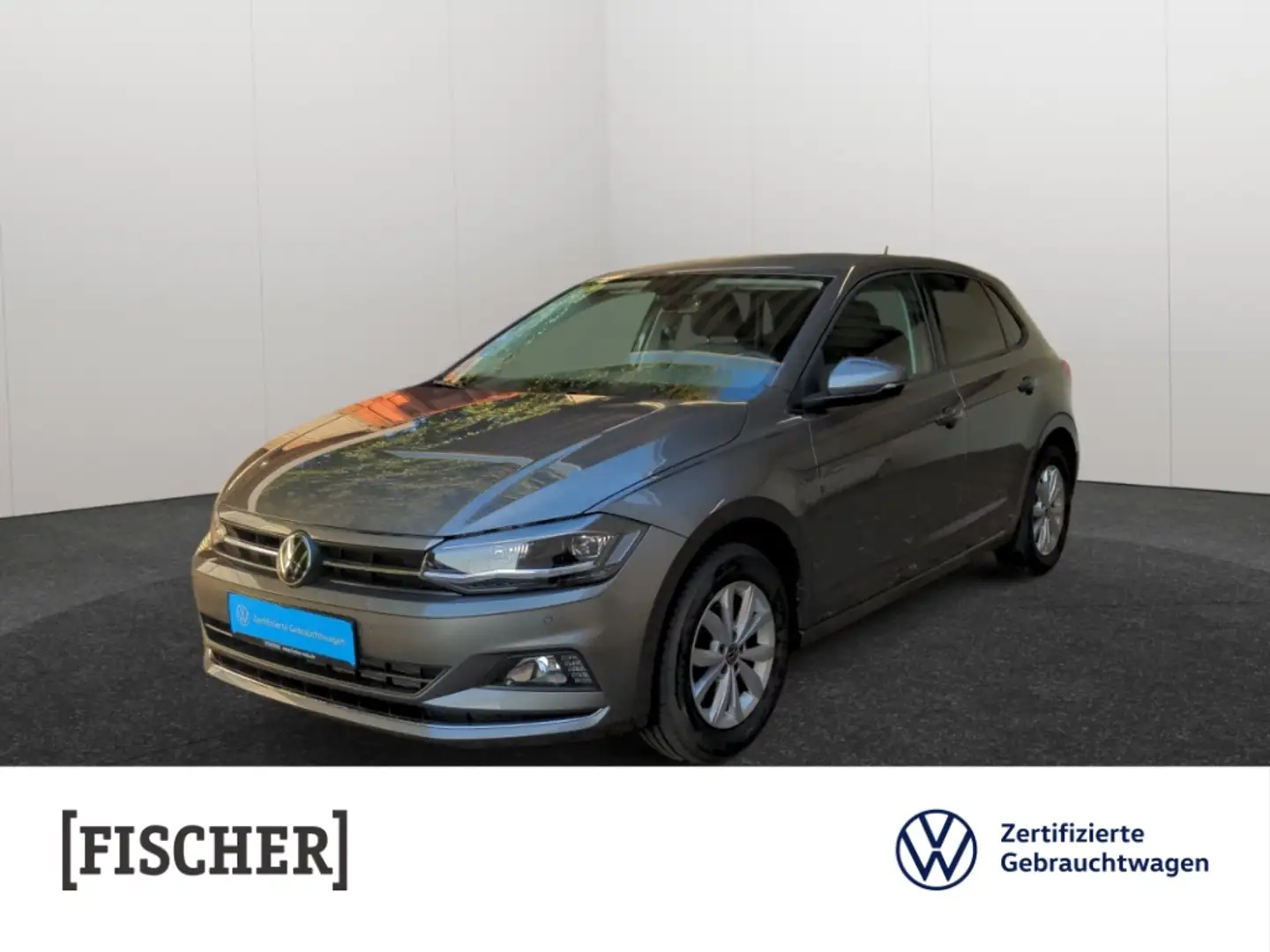Volkswagen Polo 1.0TSI Highline LED Navi Carplay SHZ ACC Climatron Grau - 1