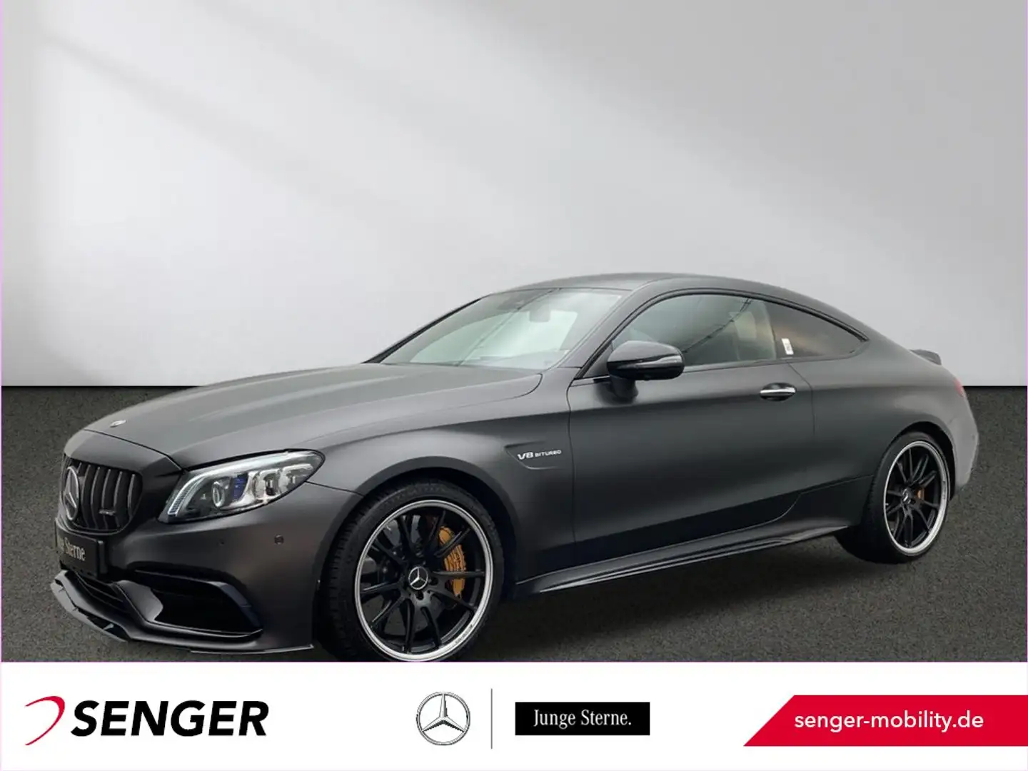 Mercedes-Benz C 63 AMG S Coupé Perf-Sitze Keramik Magno-Lack Grigio - 1