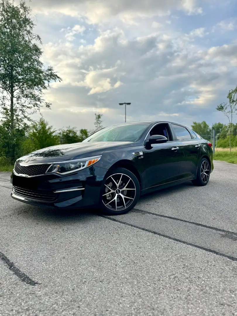 Kia Optima 2.4 GDI | Automatik | CarPlay | Scheckheft Schwarz - 1