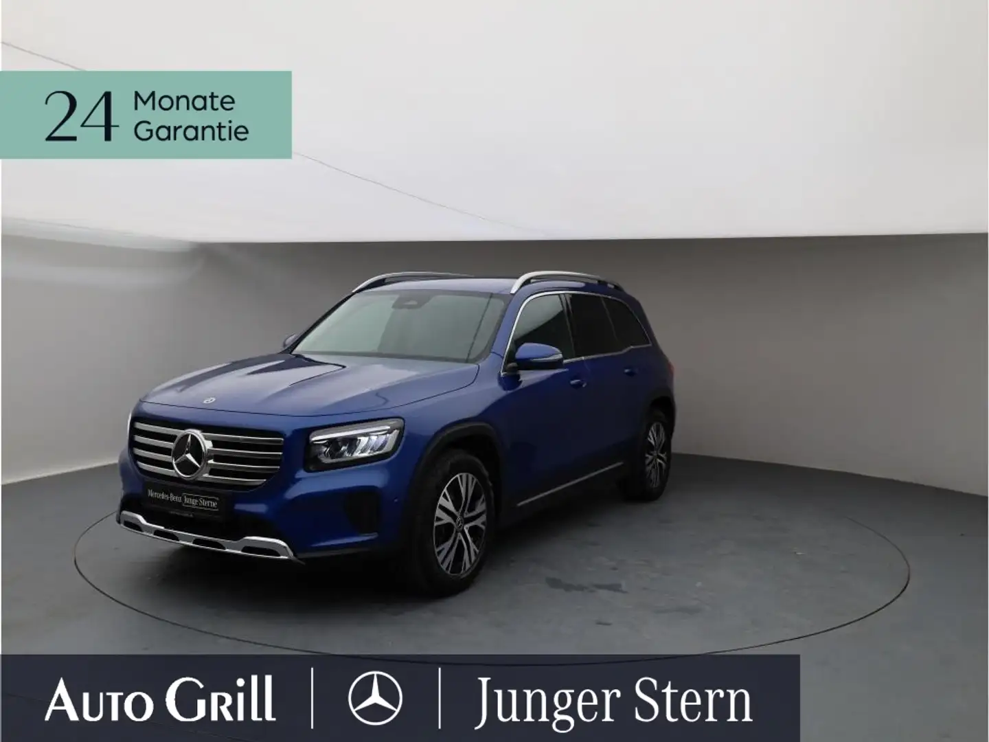 Mercedes-Benz GLB 220 4M Progressive Fahrassis 7Sitze AHK Blau - 1