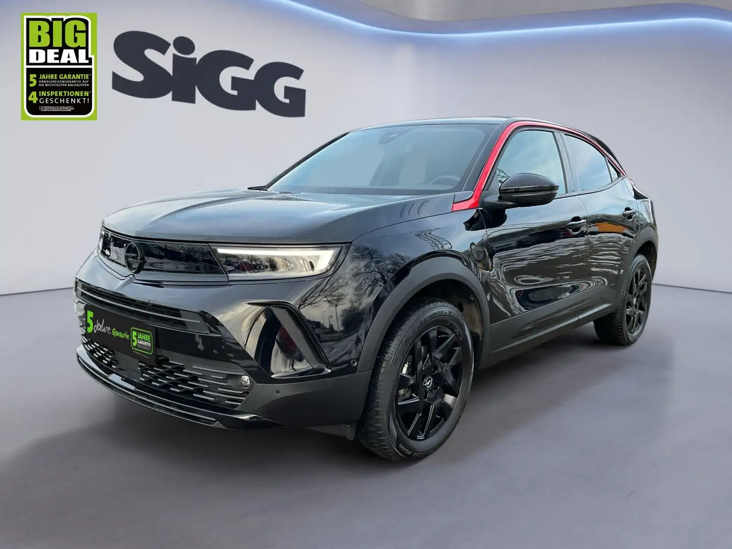 Opel Mokka 1.2 Klima, Sitz & Lenkradheizung, Parkpilot Schwarz - 2