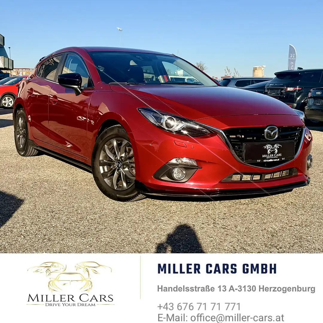 Mazda 3 Mazda3 Sport CD150 Revolution*Servicegepflegt*G... Rot - 1
