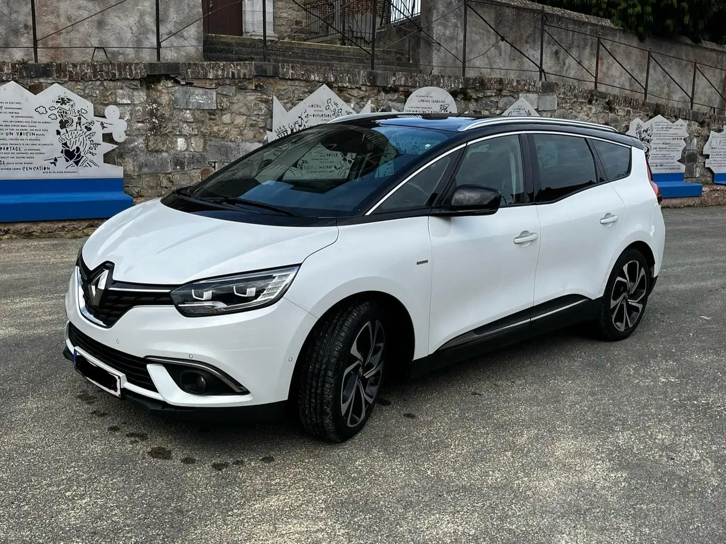 Renault Grand Scenic Scénic 1.33 TCe Bose Edition GPF (EU6.2) Blanc - 1