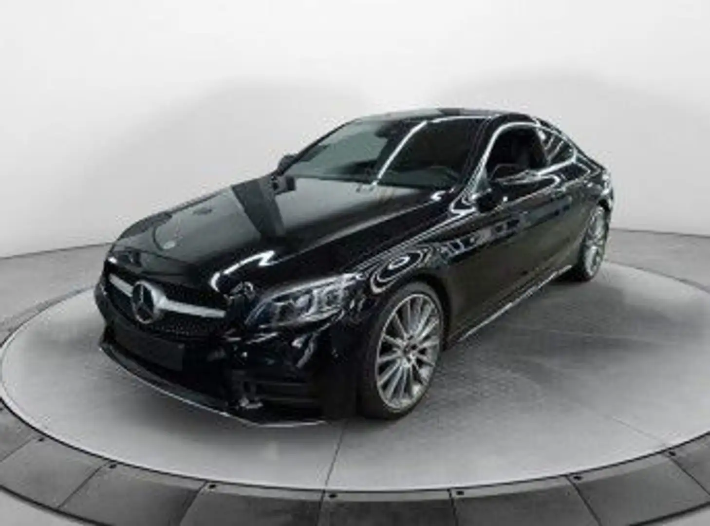 Mercedes-Benz C 300 Coupe AMG LINE 19Z*WIDE*MBEAM*ACC*MEMO Schwarz - 1