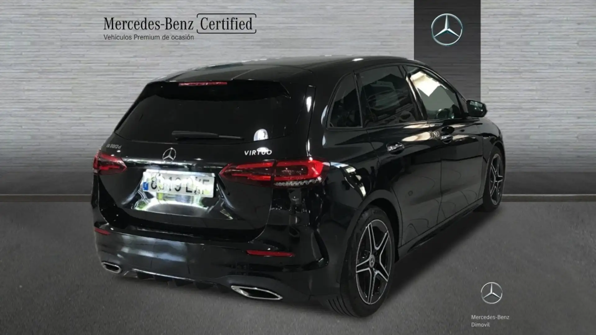 Mercedes-Benz B 180 -CLASS D Negro - 2