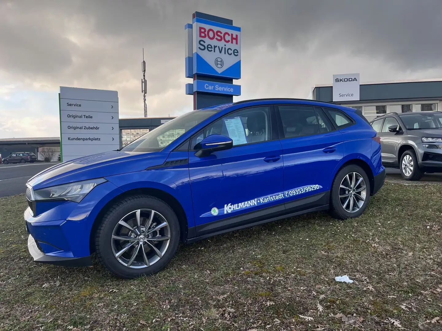 Skoda Enyaq 60 Loft Blau - 1