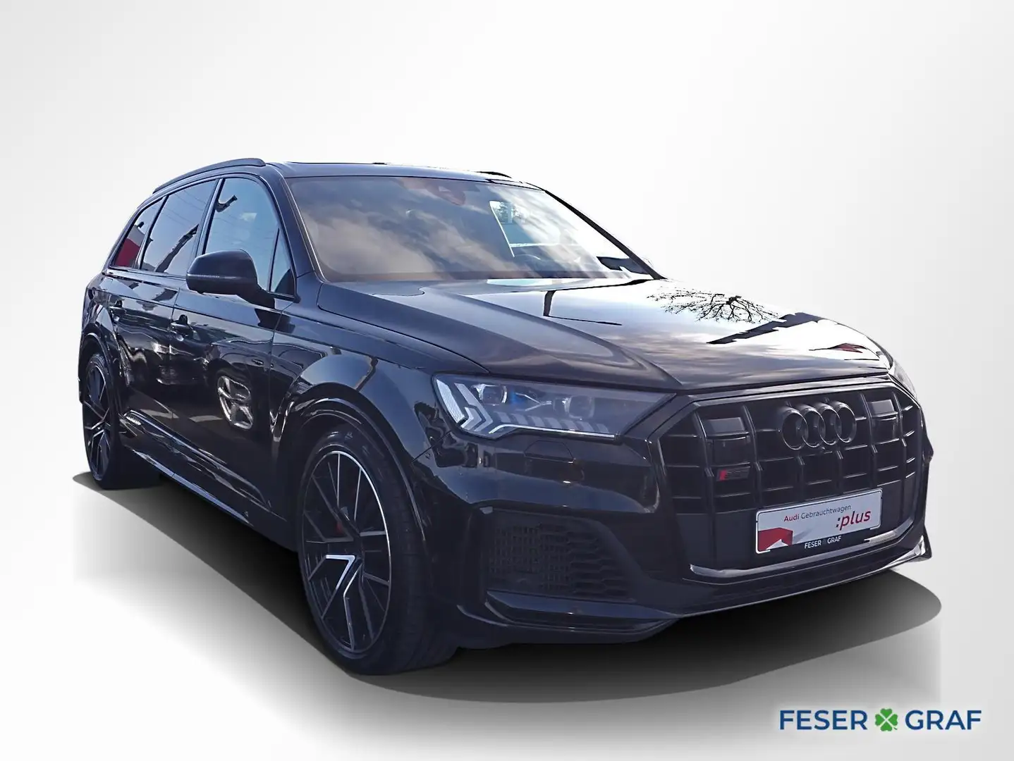 Audi SQ7 TFSI qu. competition 7Si AHK Pano Standh. Negro - 2