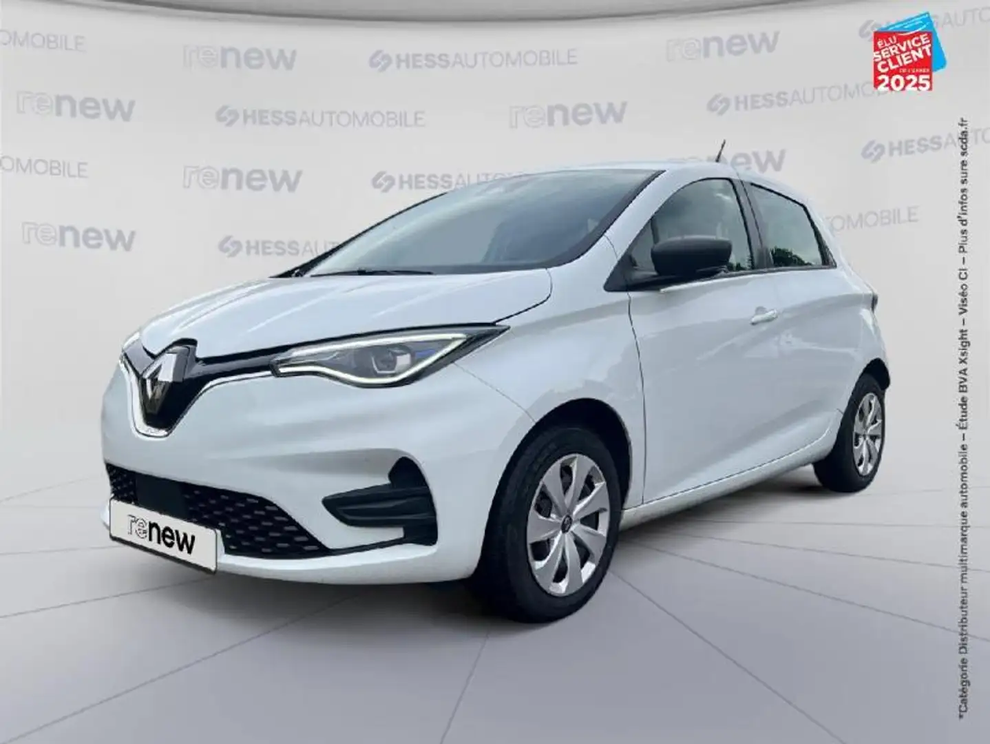 Renault ZOE E-Tech Equilibre charge normale R110 Achat Intégra Blanc - 1