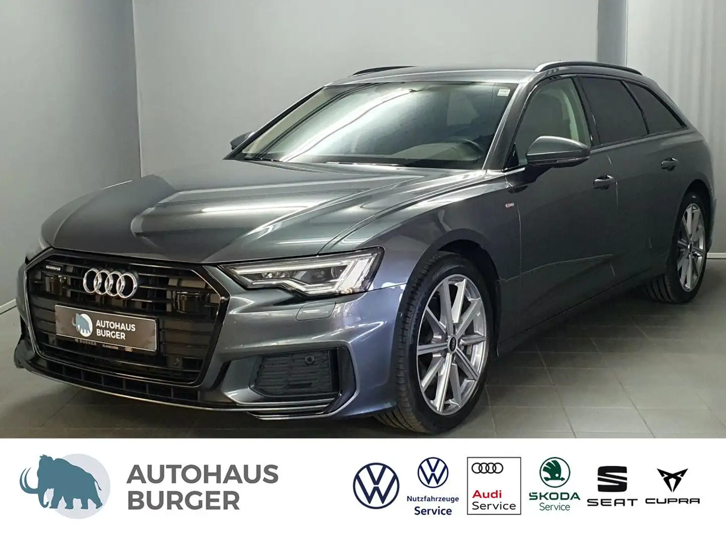 Audi A6 Avant 50TDI qu. tiptr. S line/AHK/ACC/Matrix Grau - 1