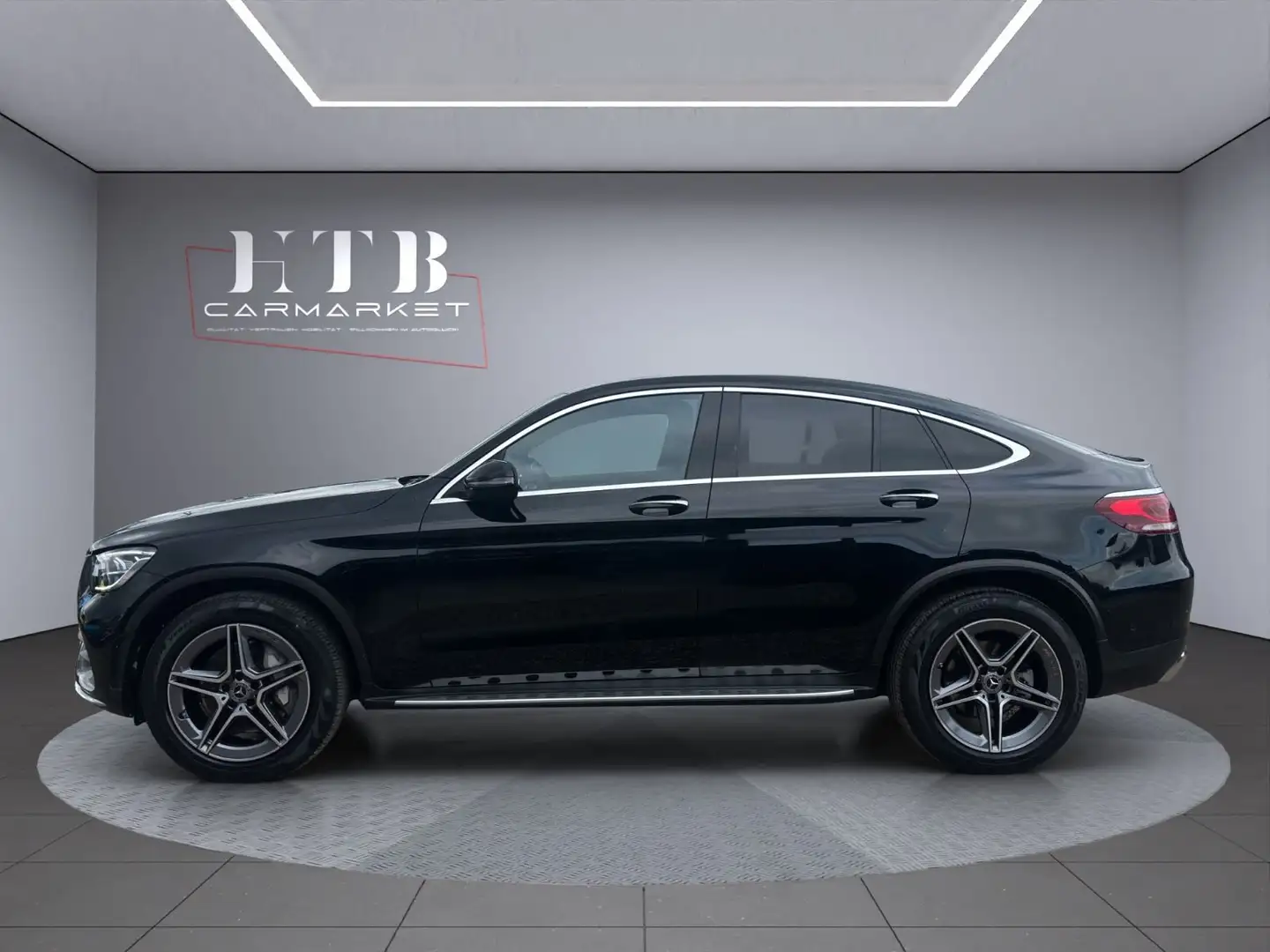 Mercedes-Benz GLC 200 d Coupe 4Matic AMG Line/LED/CAM/ACC/MBUX Zwart - 2