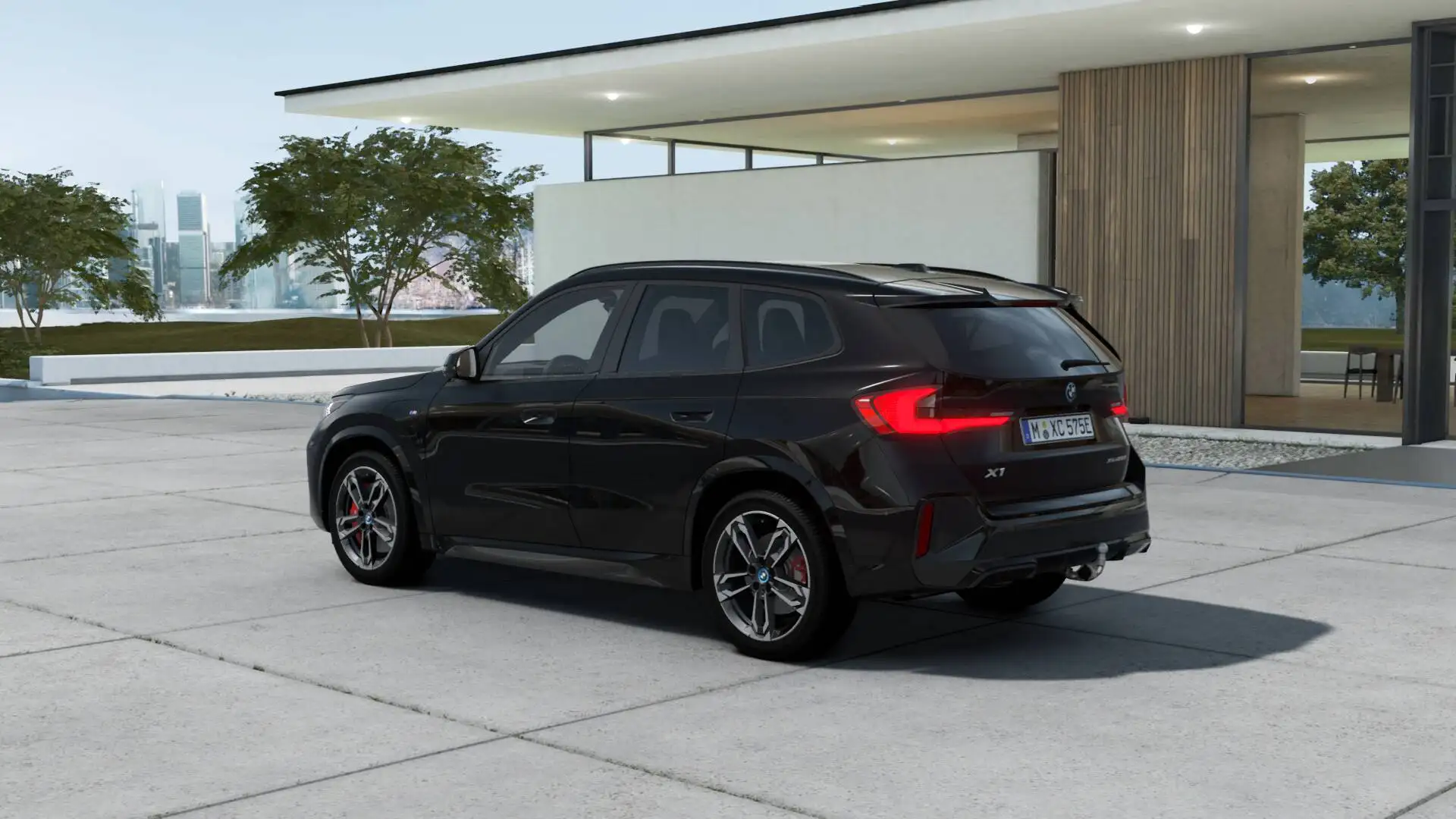 BMW X1 xDrive25e M Sportpakket Pro Aut. - Verkocht! Zwart - 2
