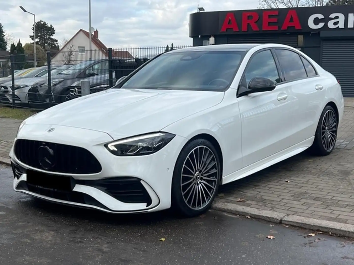 Mercedes-Benz C 200 4M *AMG*MBUX*LED*SPUR*KAM* bijela - 1