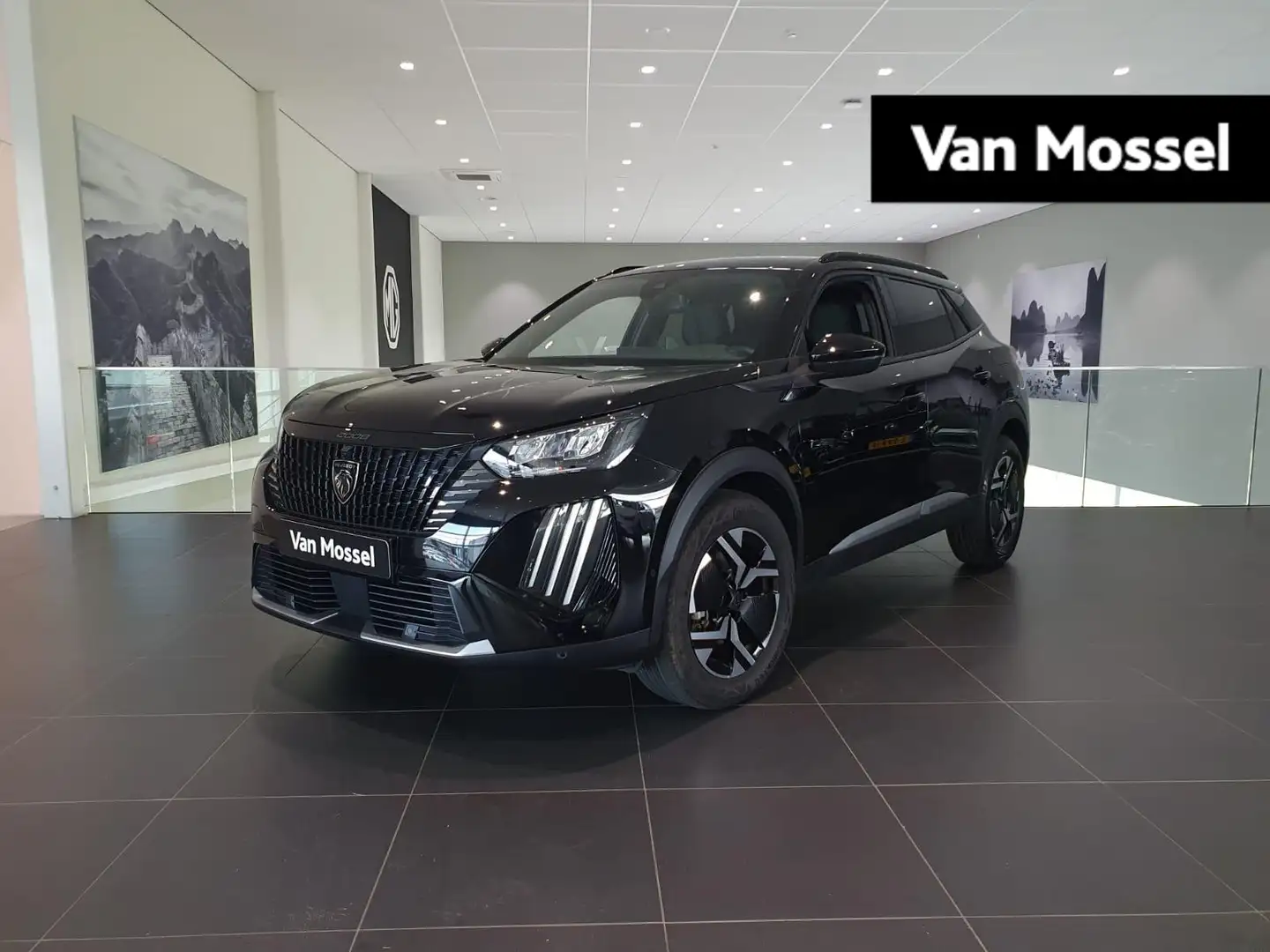 Peugeot 2008 1.2 Hybrid 136 Allure | Climate control | Apple Ca Noir - 1