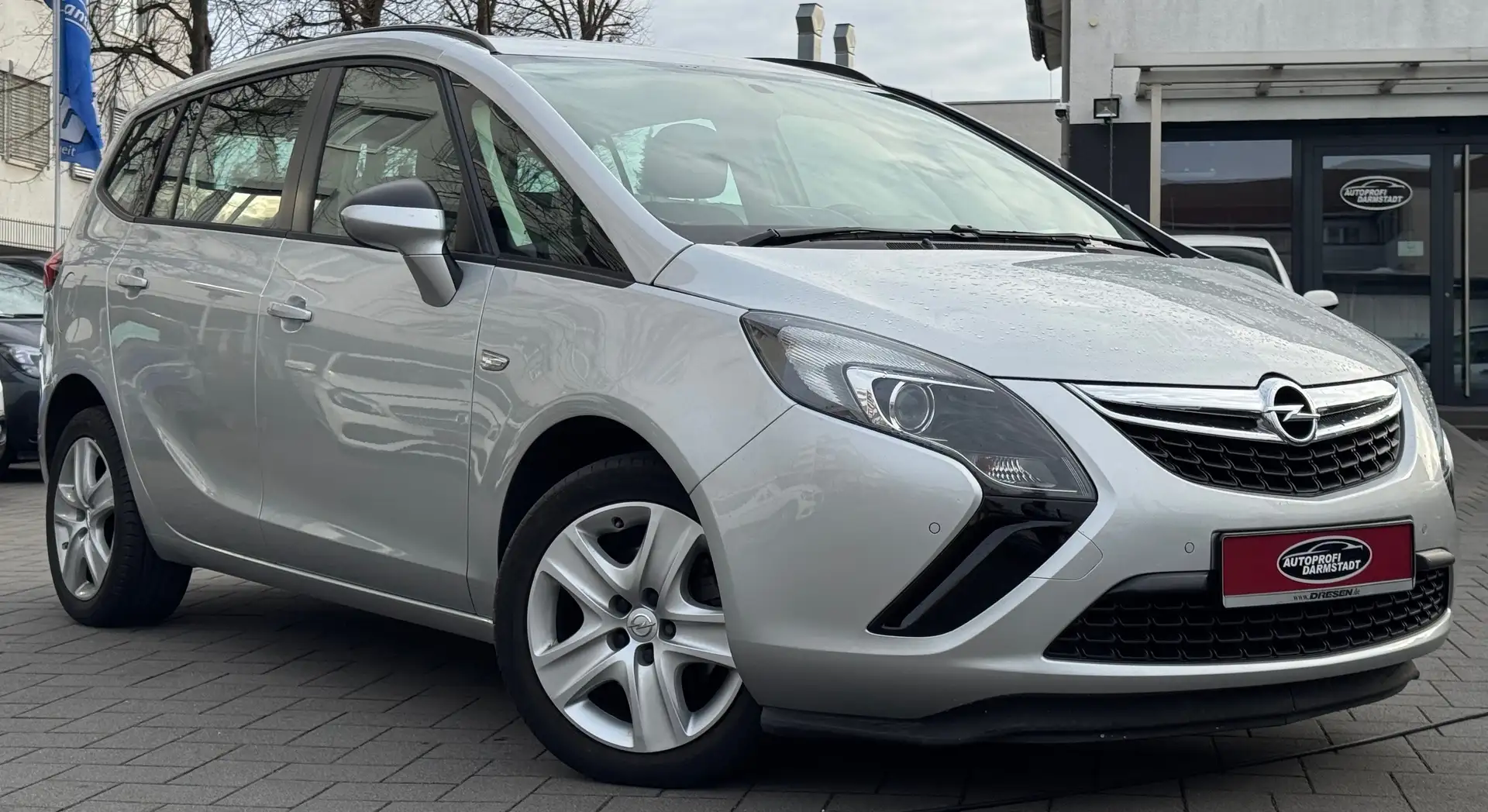 Opel Zafira Tourer TÜV AU NEU/7XSITZ*KLIMA*PDC*NAVIGATION*TEMPOMAT Grau - 1